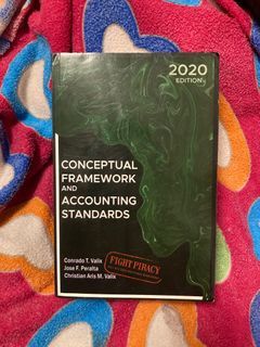 Conceptual Framework and Accounting Standards book 2020 Edition