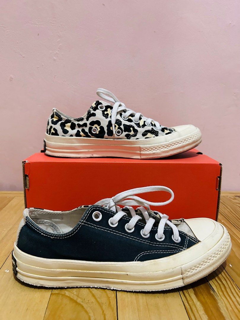 Converse logo play leopard store