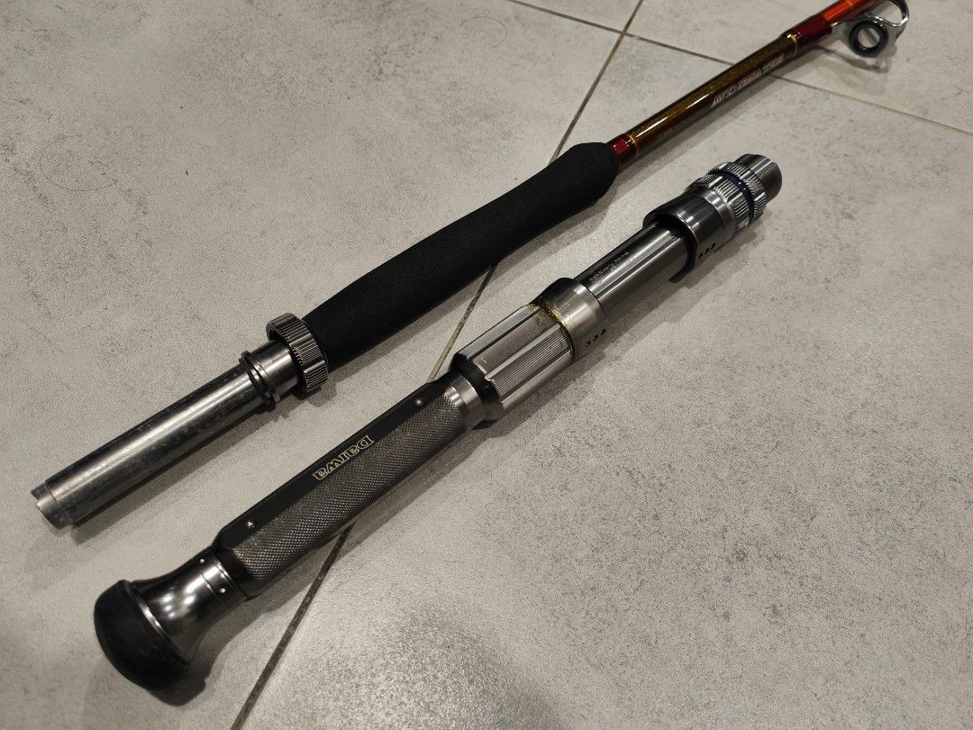 Daiwa Bull Viper Claw 195ii Rod Shimano Miya Alpha, Sports 