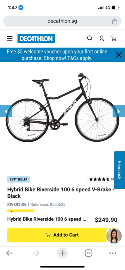 Decathlon sg bicycle best sale