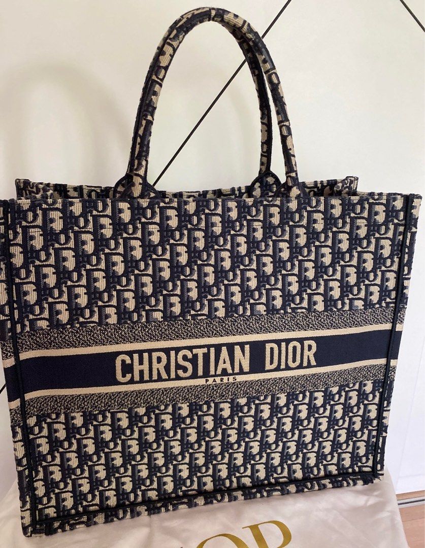 Dior book tote large Luxury Bags Wallets on Carousell