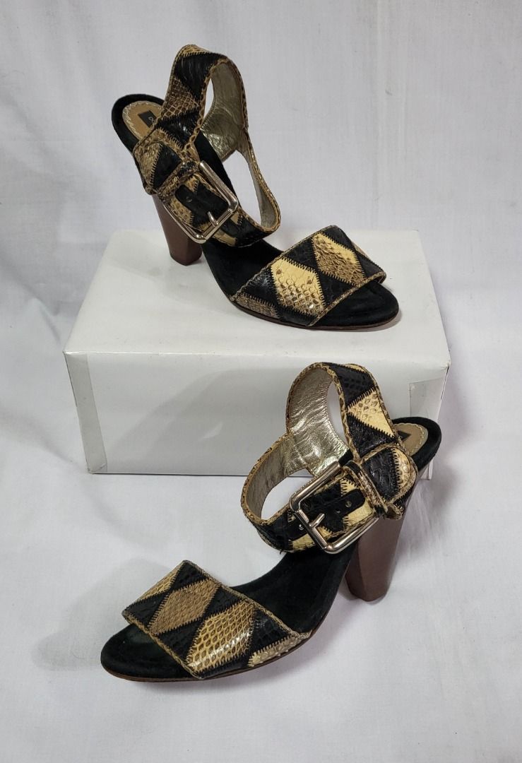 Harlan snakeskin slip on rose gold on sale