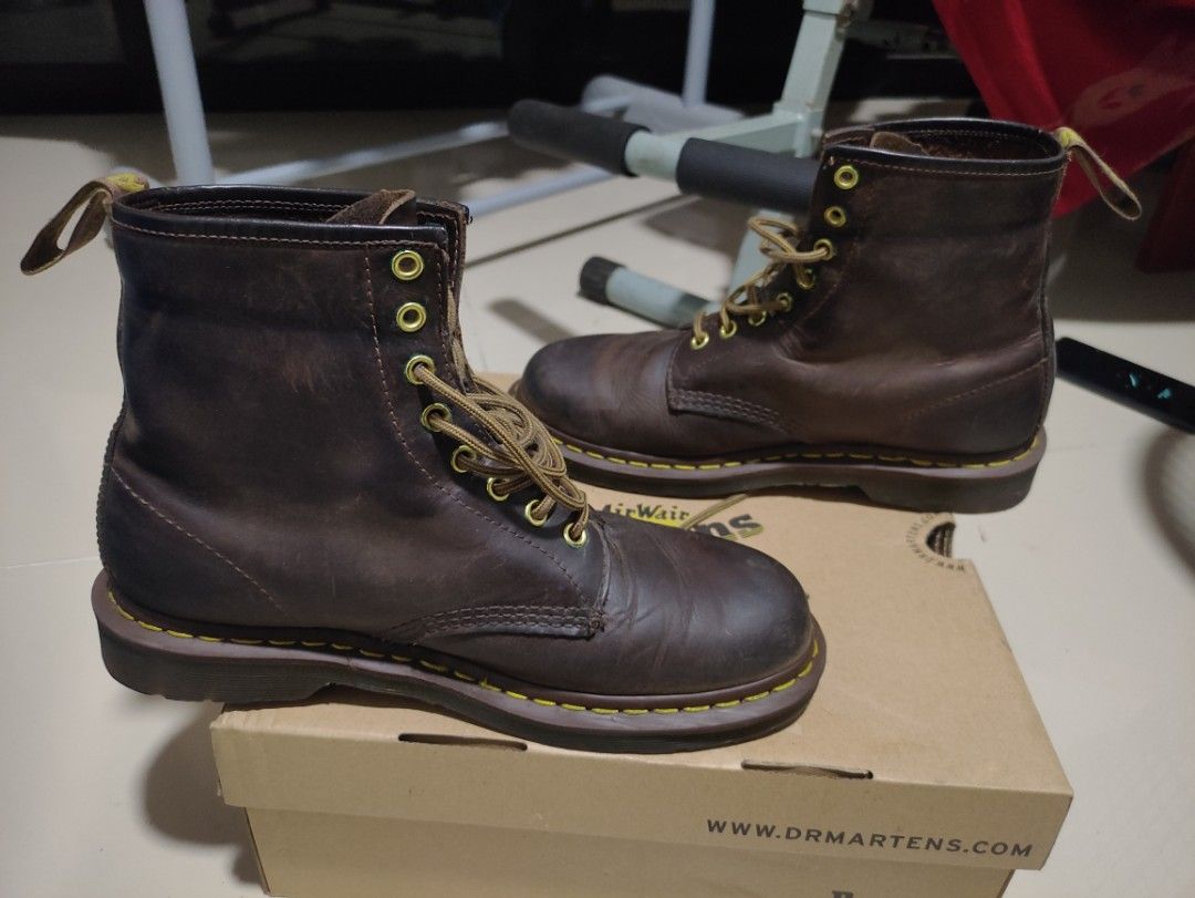 Dr Martens crazy horse aztec 1460 Men s Fashion Footwear Boots