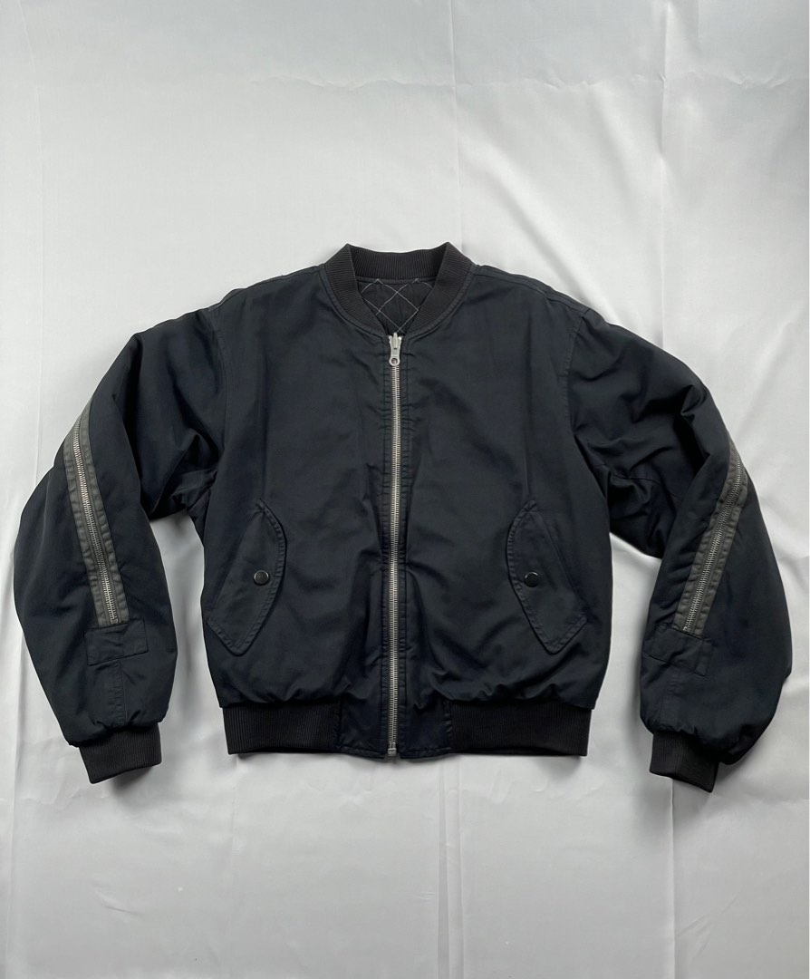 Dries Van Noten Backzip Bomber Jacket AW2014 (NYLON Men's