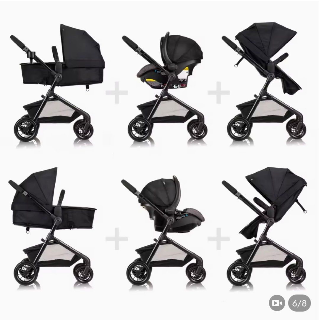 Evenflo travel hot sale system stroller