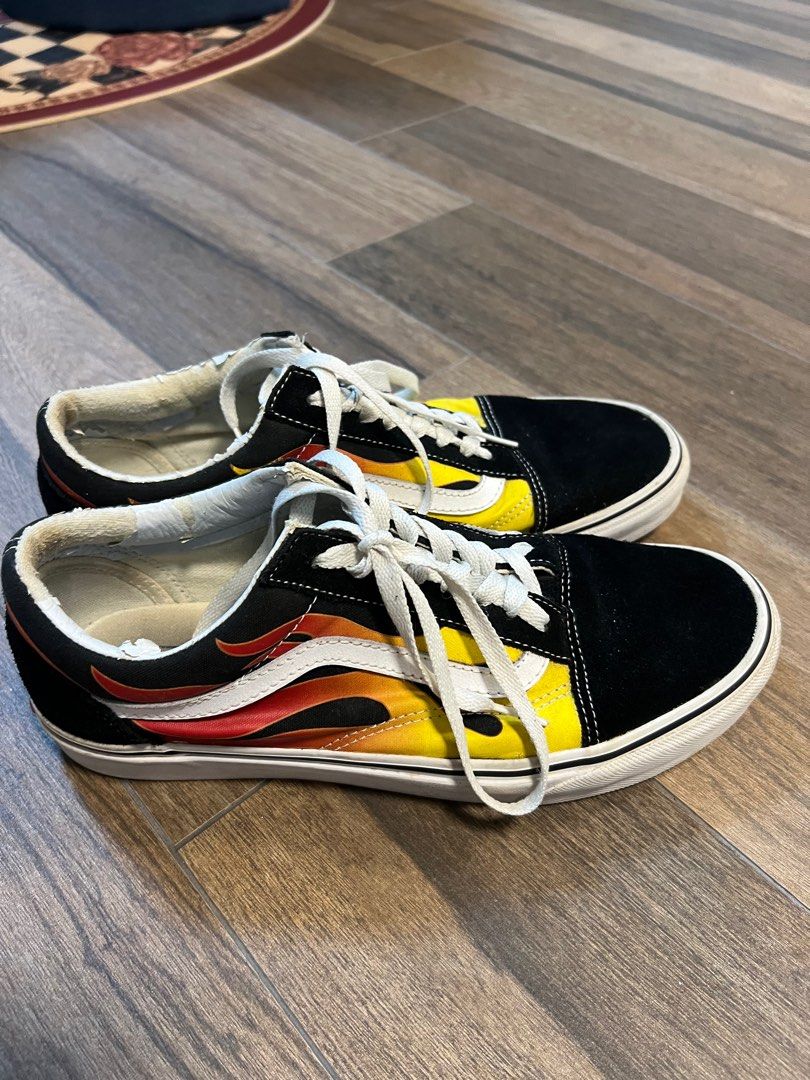 Fire vans low top on sale