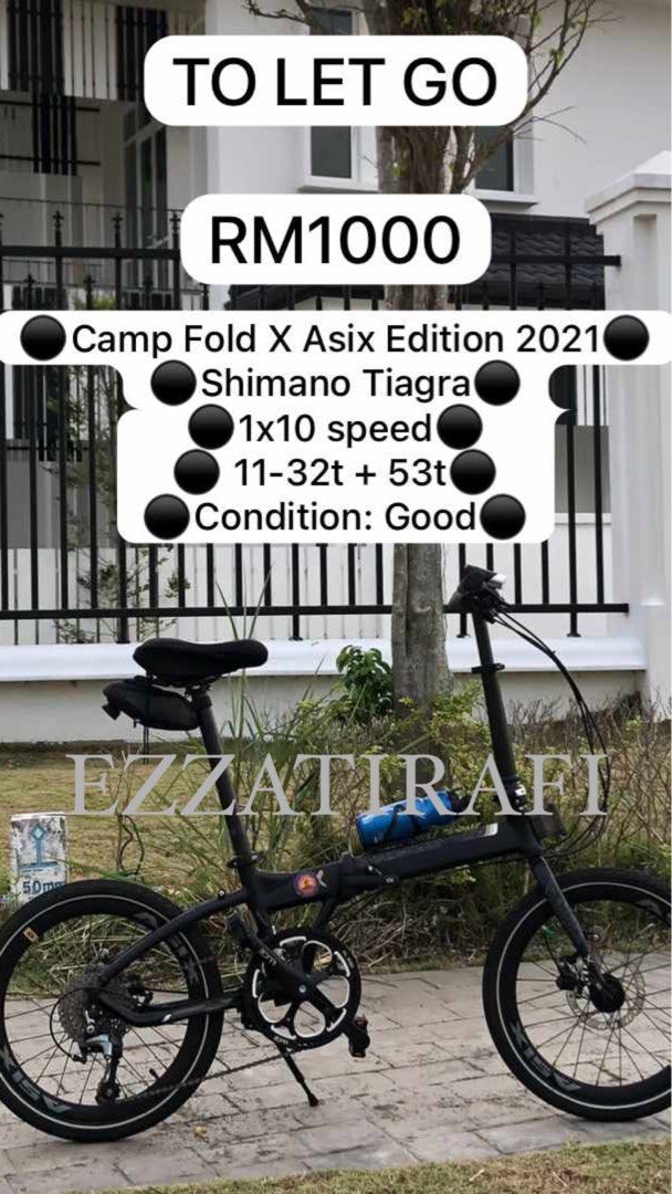 Fold x top bike