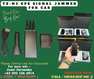 FOR CAR GPS SIGNAL JAMMER TX-N3 BRAND NEW AND ON HAND