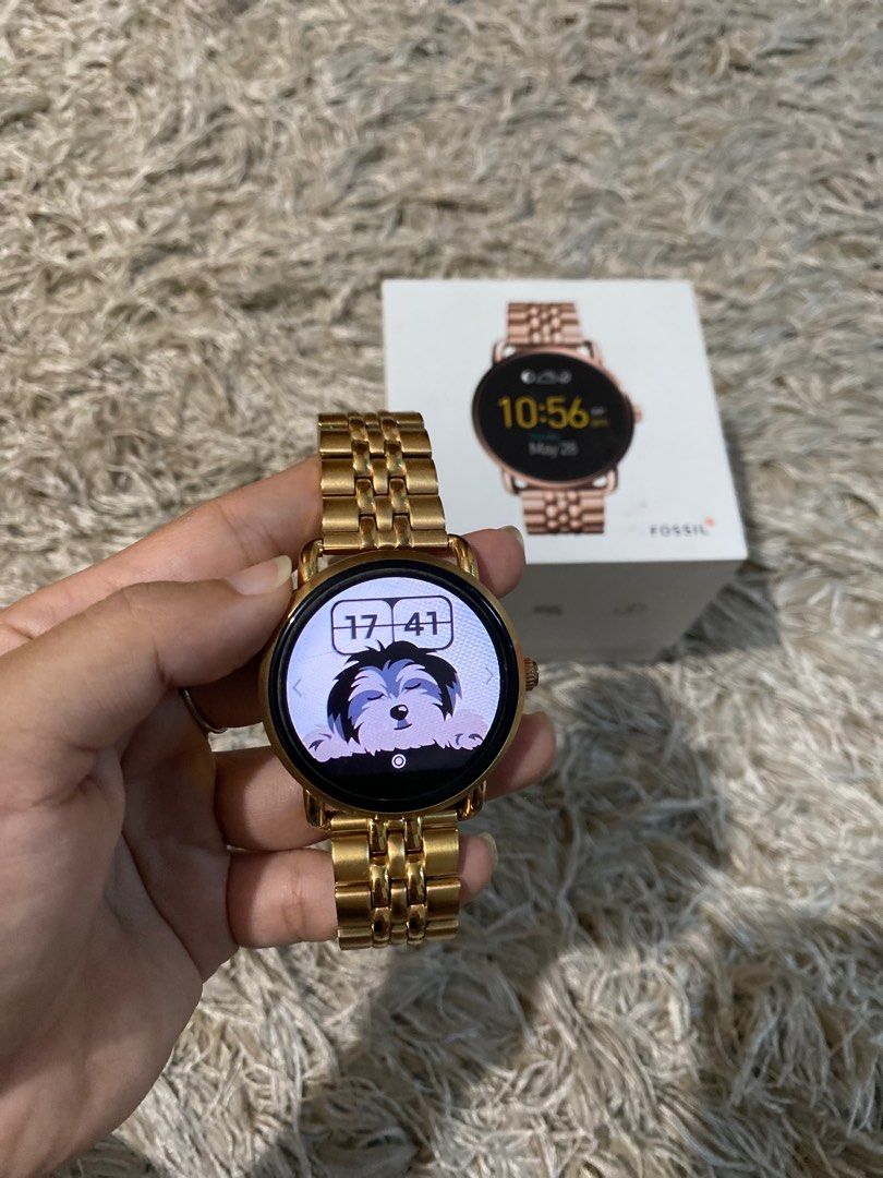 Jam tangan fossil q sales wander