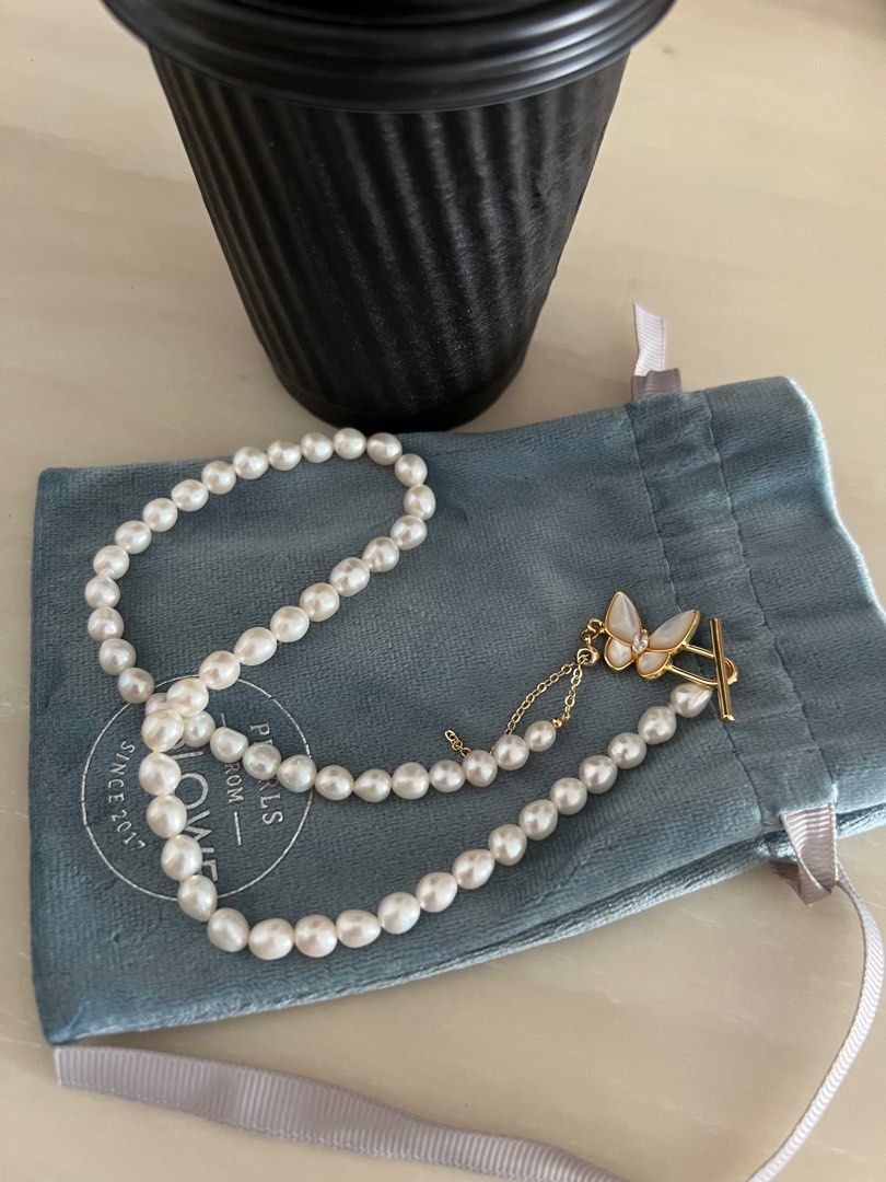 Full pearl necklace outlet