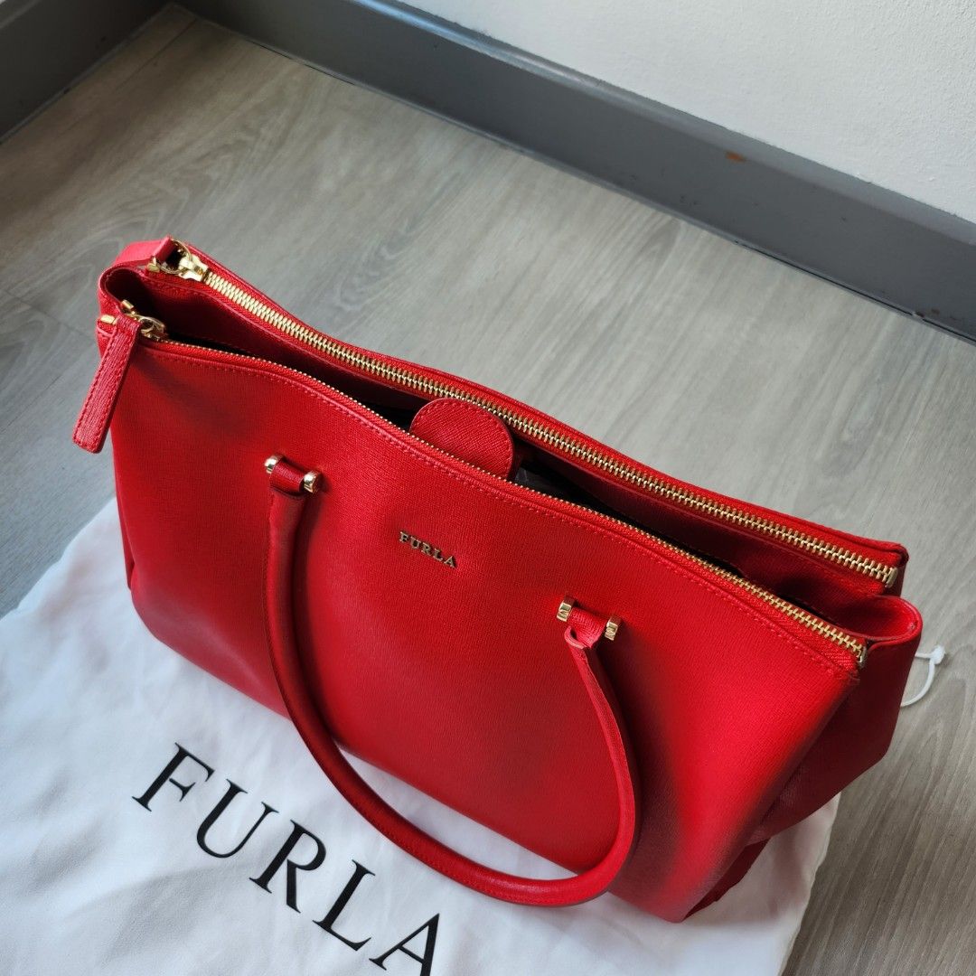 Furla red shoulder new arrivals bag