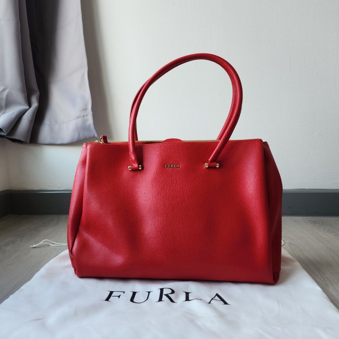 Furla red shoulder new arrivals bag