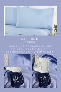 Gap Home queen bedsheet