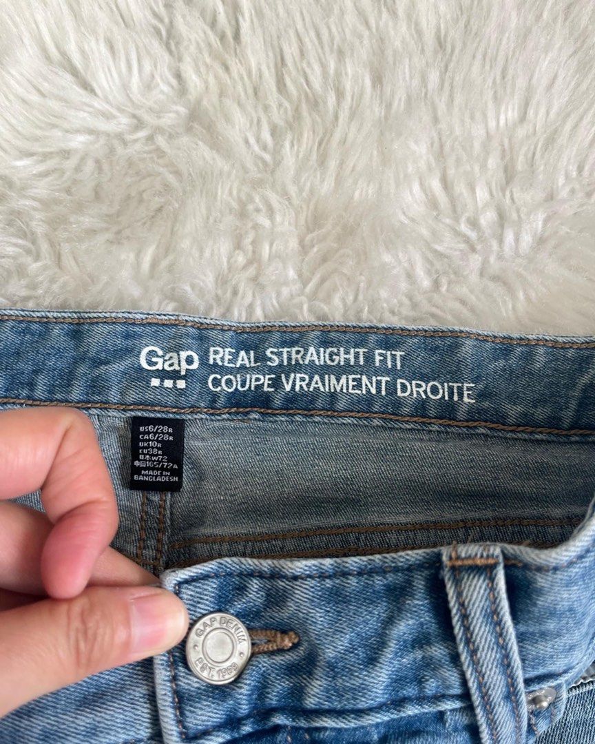 GAP Real Straight Jeans