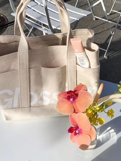 Glossier ✰ Brooklyn Utility Logo Mini Tote Bag