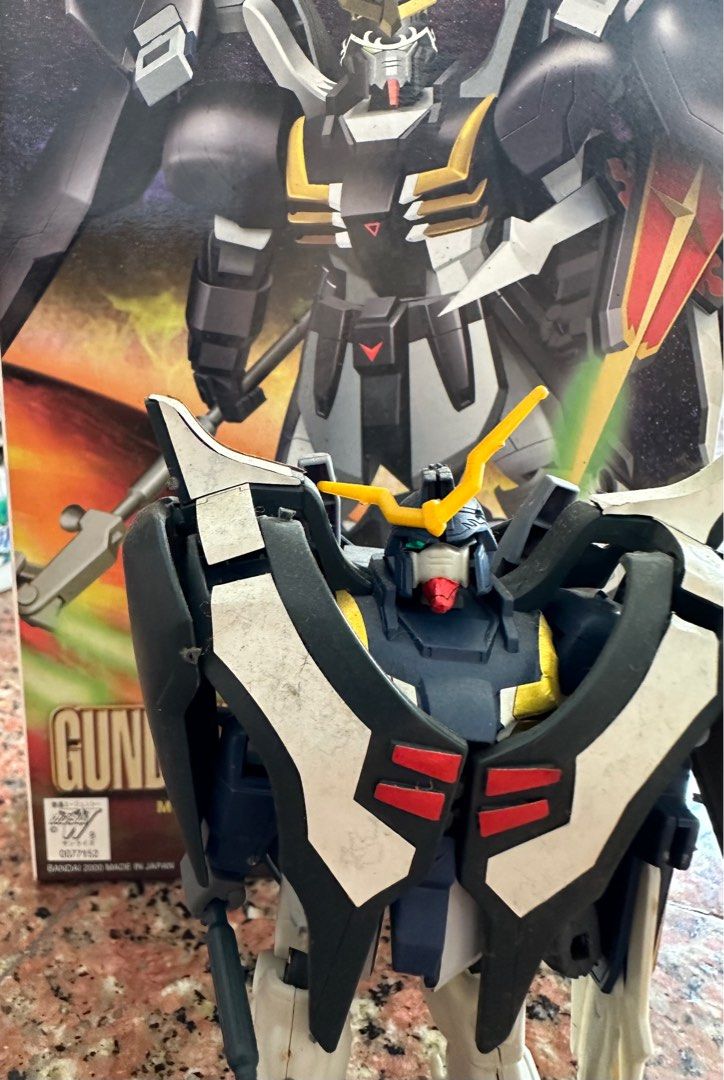 Gundam Deathscythe Hell 1/144 Gunpla (Category: Gundam Model Kits) located in Singapore. Submitted by 1rock2rock3rock (Listing ID 1282779070, Image 1). Description: Letting it go after keeping it for 20years. Comes with original box.