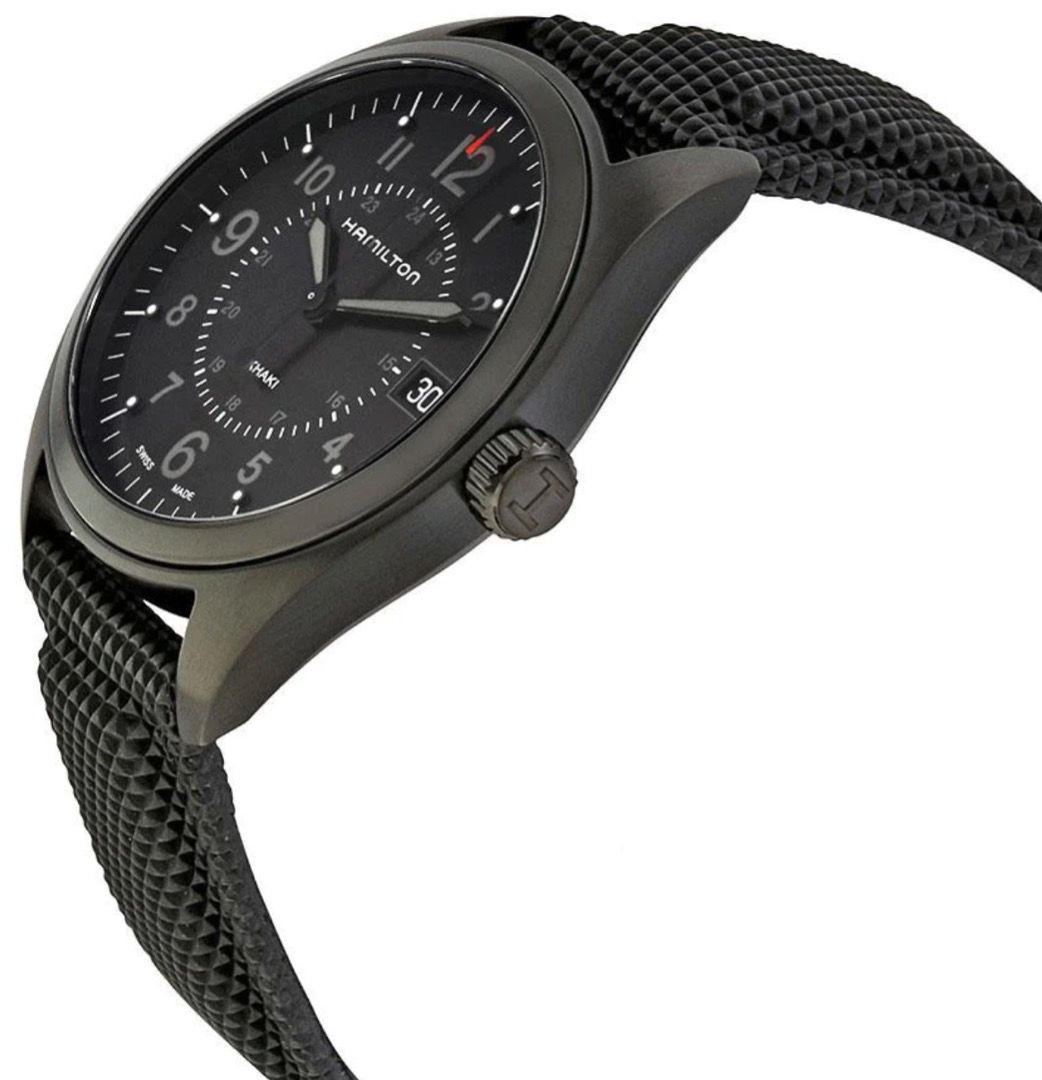 Hamilton Khaki Field Quartz 40mm H68401735 Luxury Watches on
