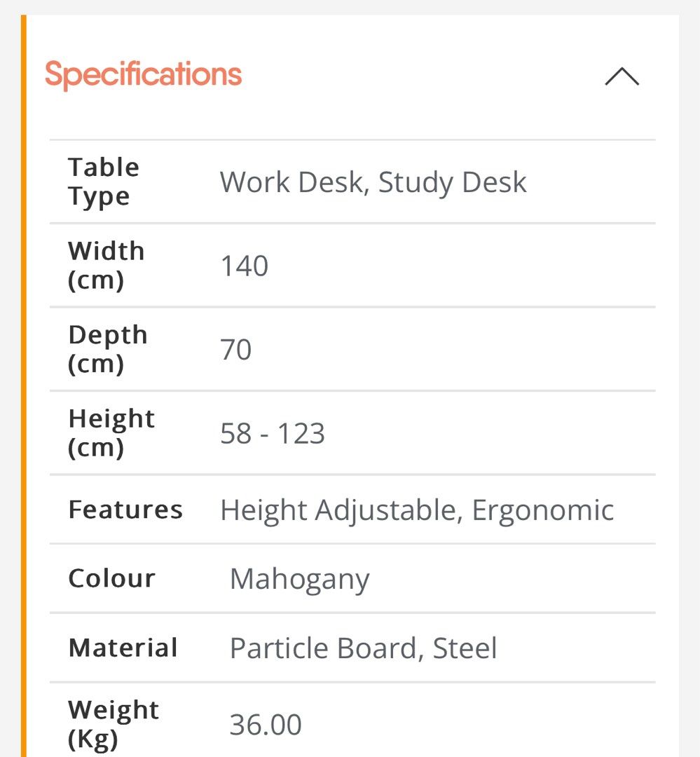 Hess PRO Programmable Electric Adjustable Table (Mahogany/Black) on ...