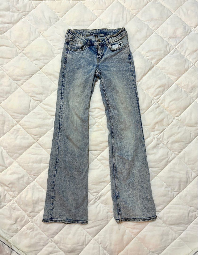 Bootcut low waist jeans h & m clearance