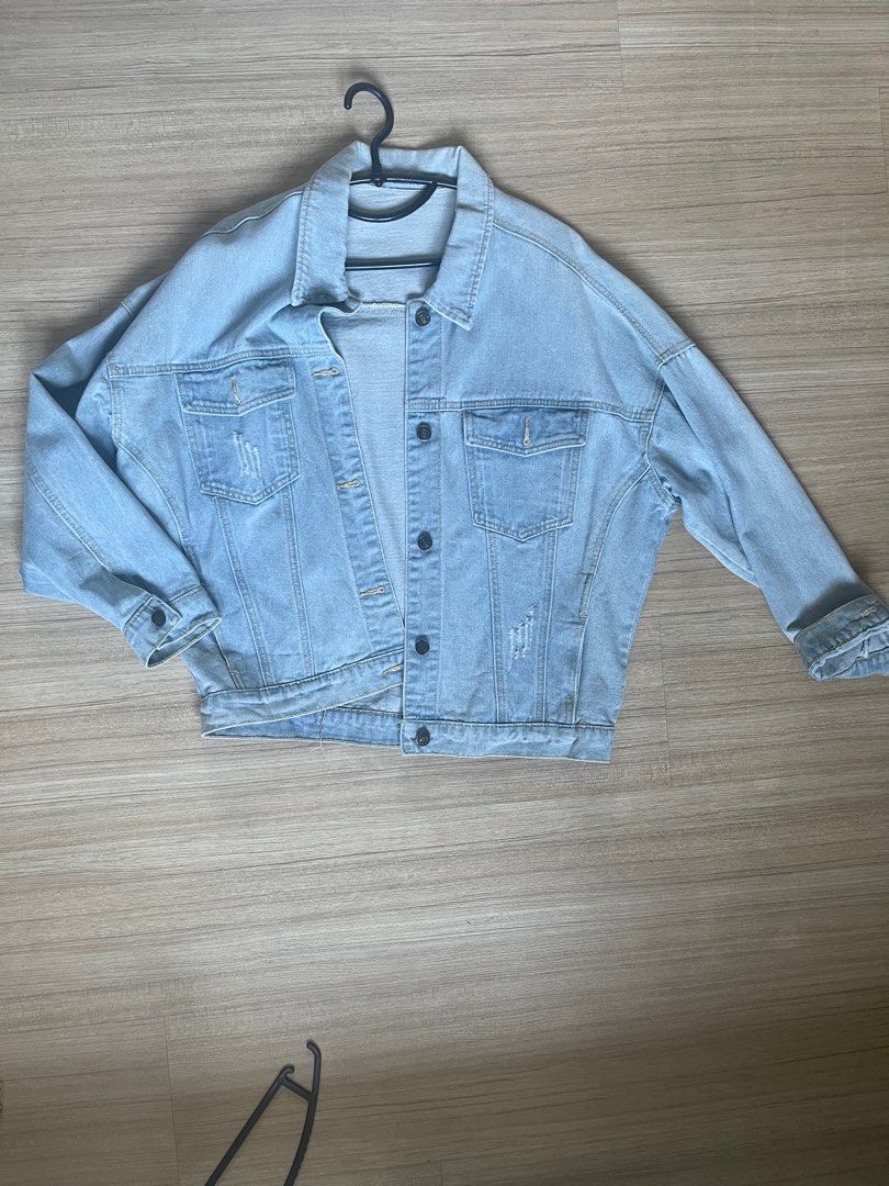 TRF OVERSIZED DENIM JACKET - only one