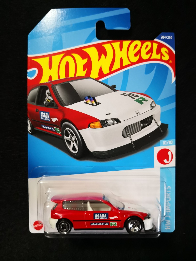 Hot top wheels civic