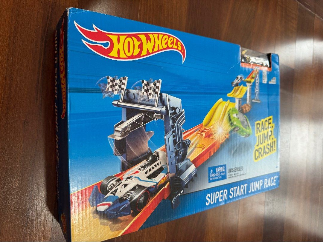 Hot Wheels Jump Race Hobbies Toys Toys Games on Carousell