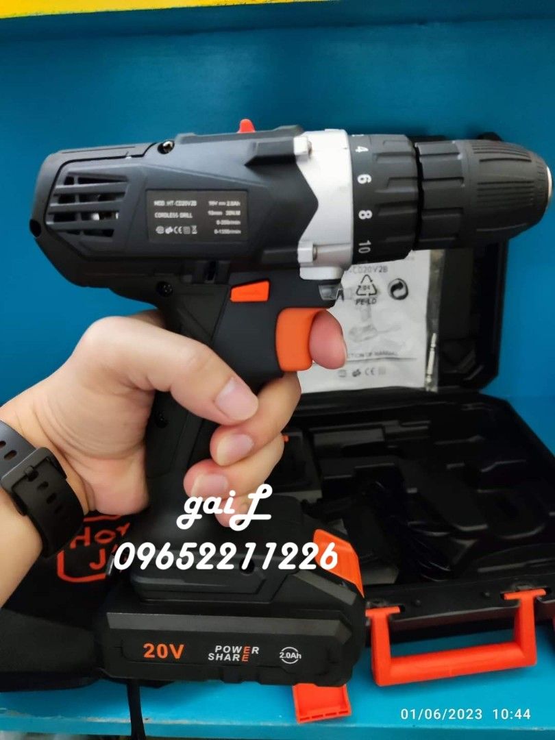 HOYOMA 20V Cordless Drill Commercial Industrial Construction