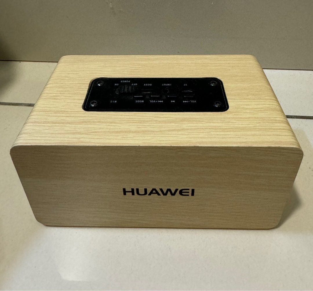 Huawei bluetooth speaker deals wooden