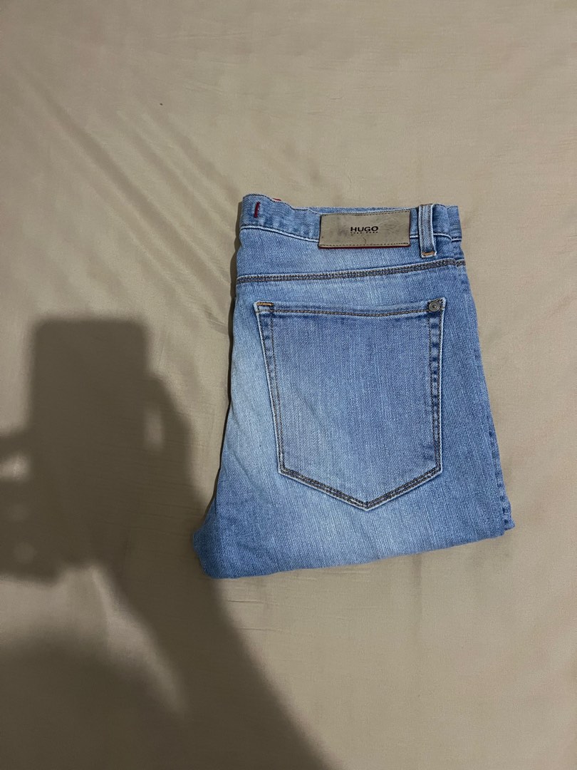 HUGO BOSS size 31 stretch skinny denim Men s Fashion Bottoms Jeans on Carousell