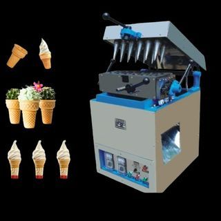 Ice Cream Cone Making Machine - SR-DTJ-12 / 12 HEADS