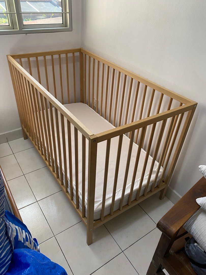 IKEA baby Crib Babies Kids Baby Nursery Kids Furniture Cots