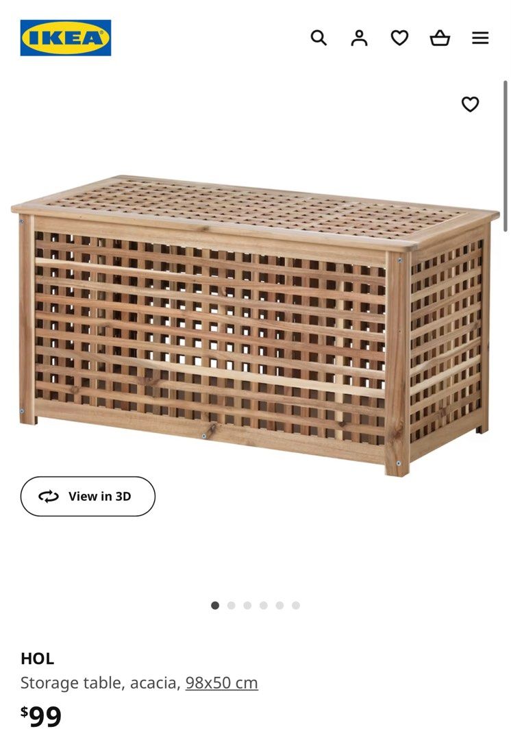 Hol outlet storage table