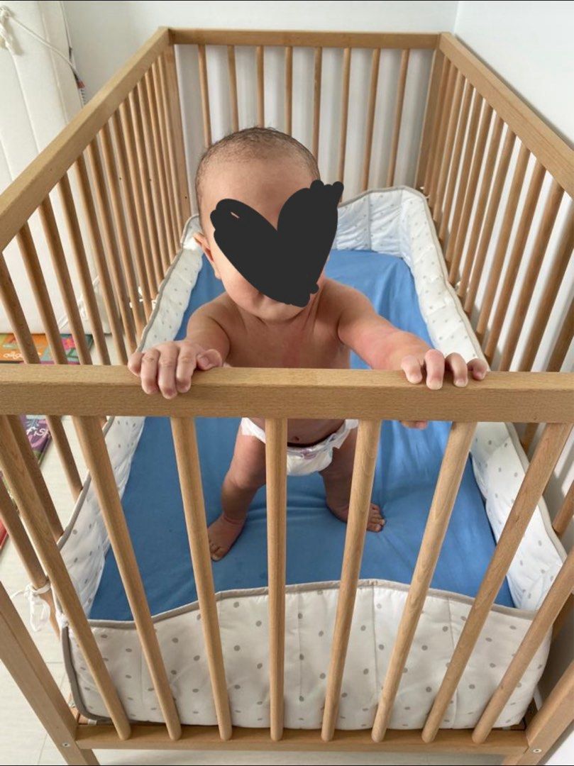 Ikea cot bumper pad hotsell