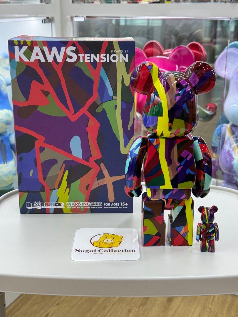 おもちゃ BE@RBRICK KAWS TOKYO FIRST 100% & 400%