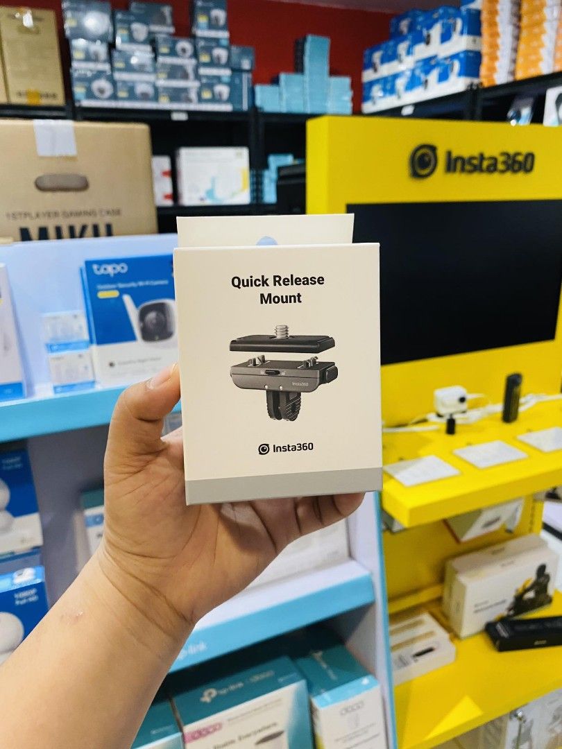 Insta360 GO 3 Quick Release Mount (Category: Camera Bags & Carriers) located in Makati City. Submitted by techubstoreandaccessories (Listing ID 1282616679, Image 1). Description: Insta360 GO 3 Quick Release Mount Ready for Pick-Up / Same Day Delivery Via Lalamove‼️ DETAILS: ✅ Actual Picture Posted. ✅BRAND NEW, SEALED, & ORIGINAL. ✅7 Days Replacement for Factory Defects and 1year Limited Warranty. (Terms and conditions apply). ✅With Sales Invoice 