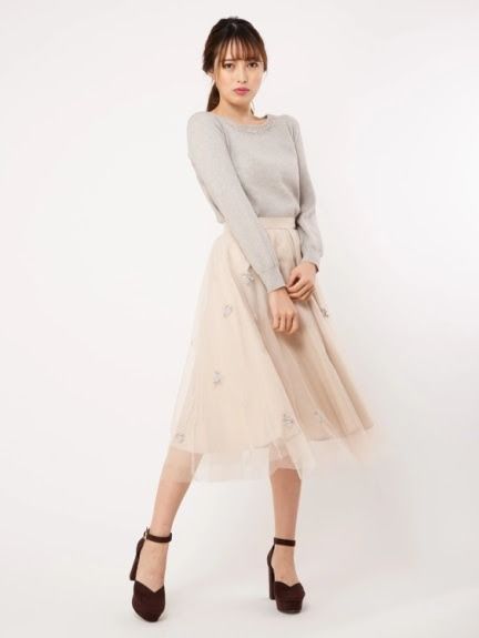 Tulle skirt japan top