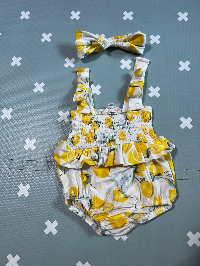 Jessica Simpson Bodysuit and Headband Babies Kids Babies