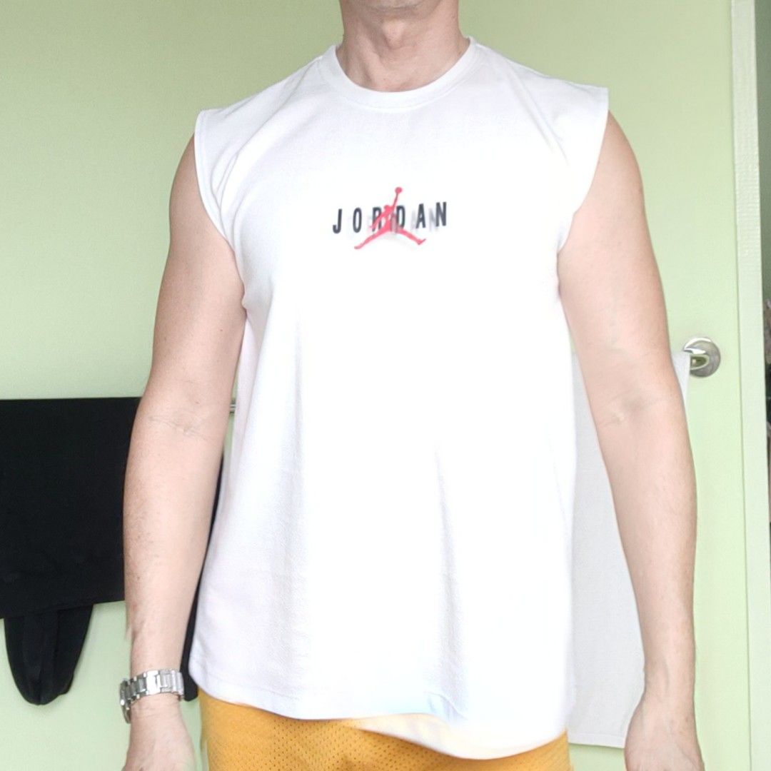 White jordan tank top shop