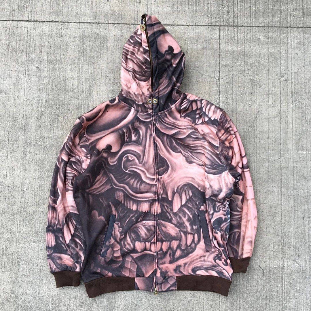 Kanji Jeans AOP Full Zip Hoodie