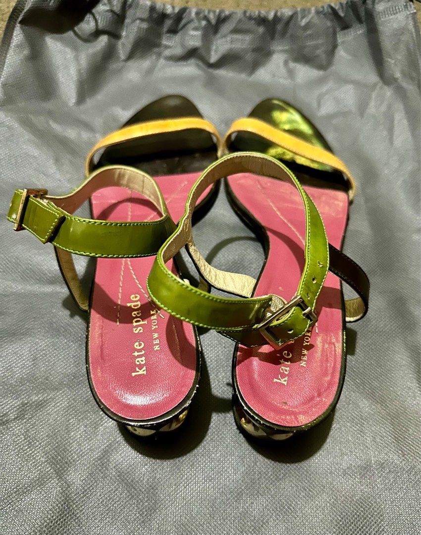 Kate Spade (Category: Sandals) located in Quezon City. Submitted by leilopez (Listing ID 1282623809, Image 2). Description: Fit 7-7.5 Used Cute when worn..