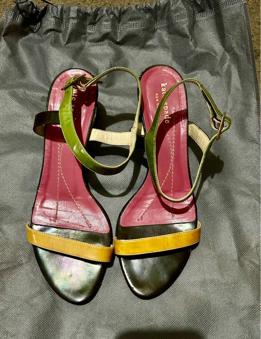 Kate Spade (Category: Sandals) located in Quezon City. Submitted by leilopez (Listing ID 1282623809, Image 1). Description: Fit 7-7.5 Used Cute when worn..