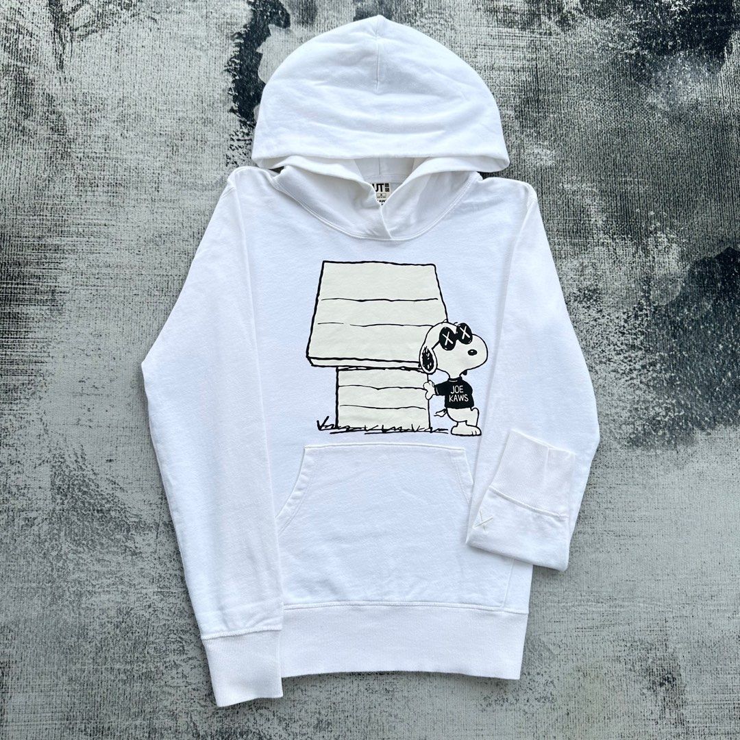Kaws x snoopy hoodie uniqlo Men s Fashion Tops Sets Hoodies