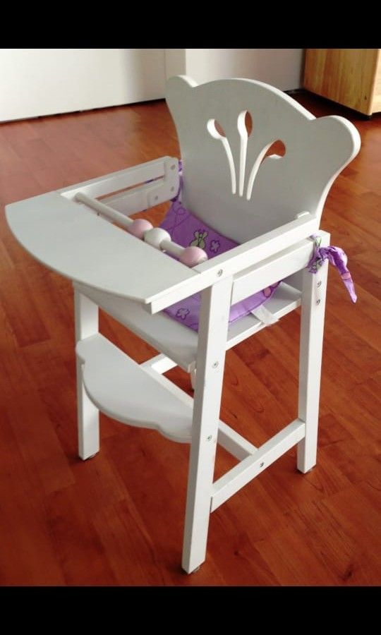 Kidkraft Lil Doll Highchair Hobbies Toys Toys Games on