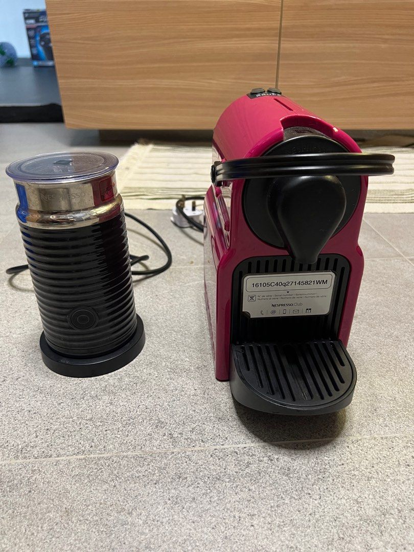 Krups nespresso with milk frother sale