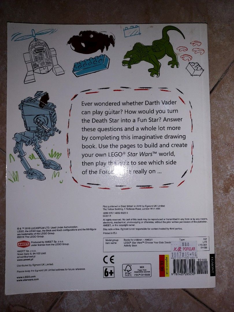 Star wars doodle activity book hot sale