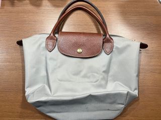 Longchamp grey mini bag