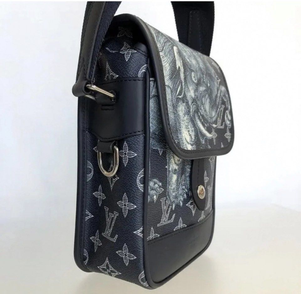 Louis Vuitton Chapman Brothers Savanna Monogram Elephant Messenger limited edn Unisex Luxury Bags Wallets on Carousell