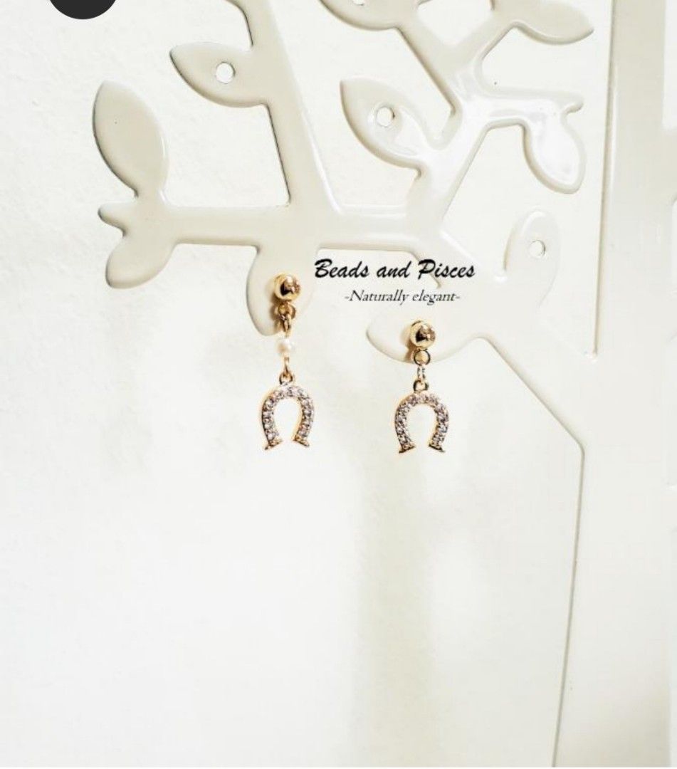 Gold diamante earrings best sale
