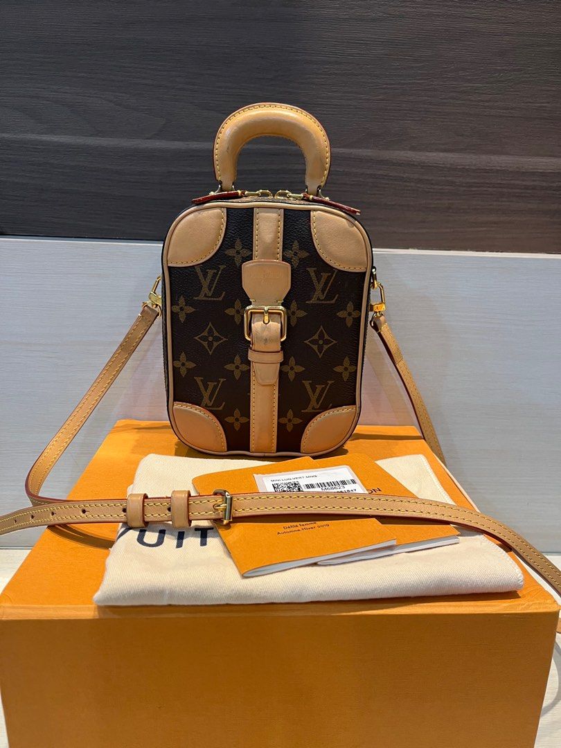LV mini luggage vertical Luxury Bags Wallets on Carousell