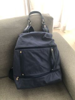 MANDARINA DUCK two way shoulder bag and backpack nylon